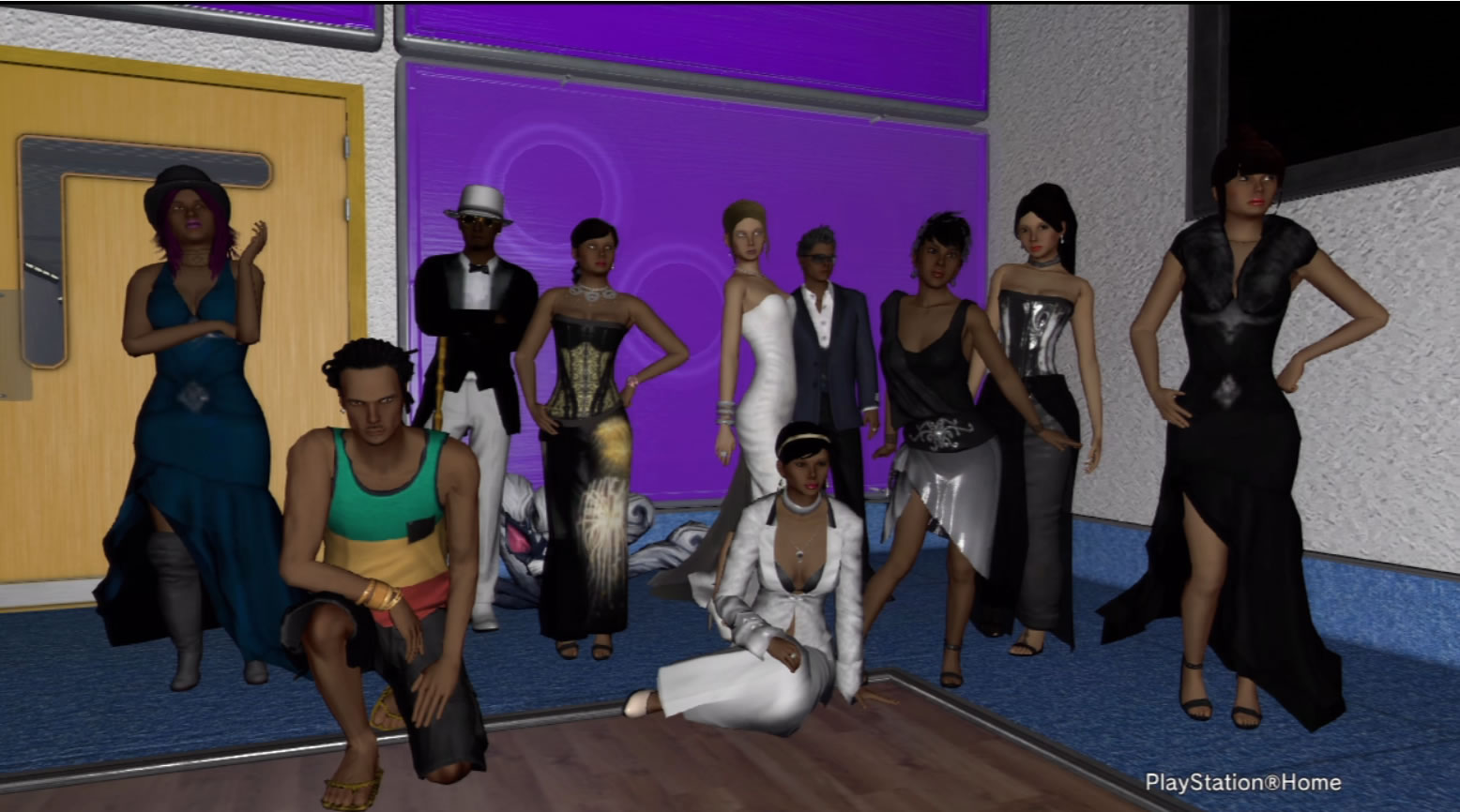 P_CREW Productions and FRESH MODELZ at the PSTALENT Variety Show Premiere only in PlayStation Home!