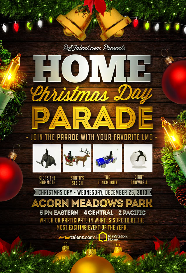 Home Christmas Day Parade